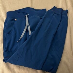 Royal blue Zamora Jogger Scrub Pants